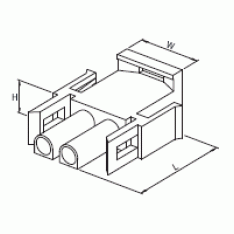 2'Lİ YUVARLAK KONNEKTÖR ERKEK
